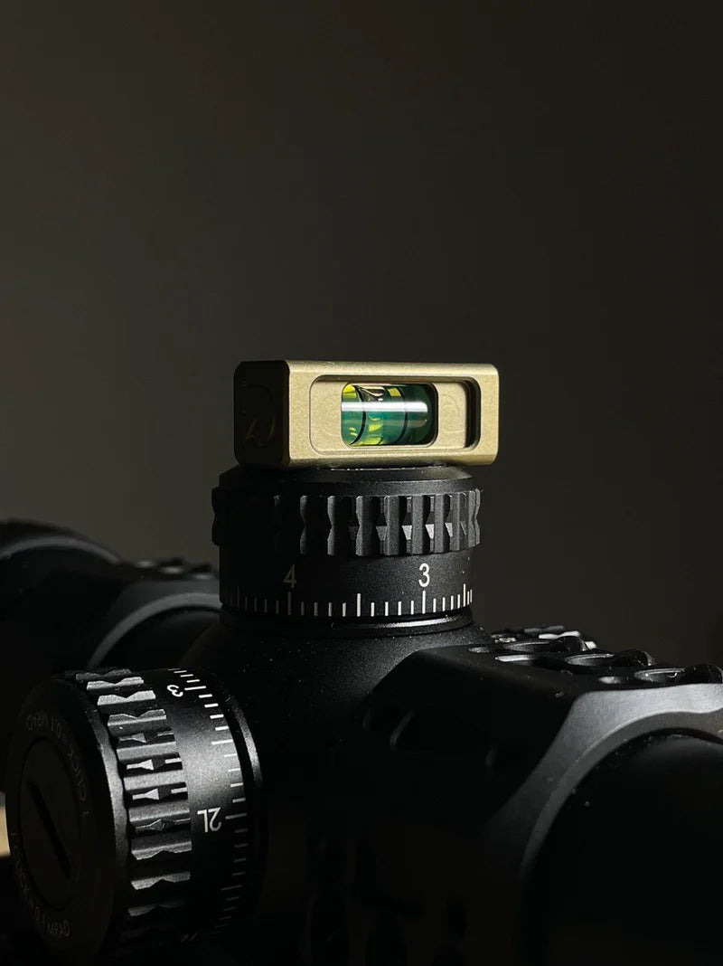 Bubble level for rifle scope | magnetic