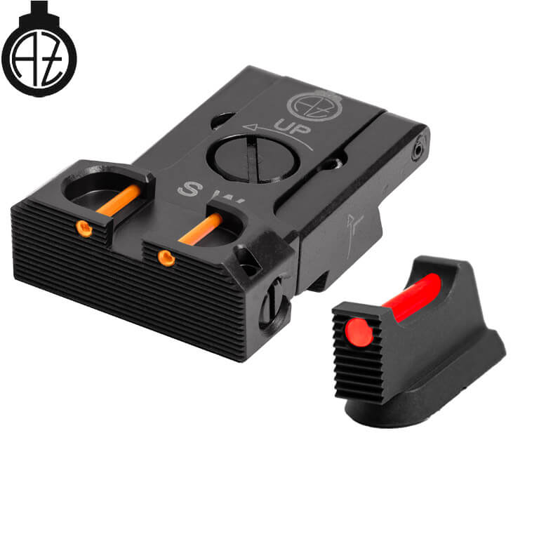CZ Shadow 2, CZ 75 SP-01 Shadow adjustable sights with fiber optics | type B Optics Spot