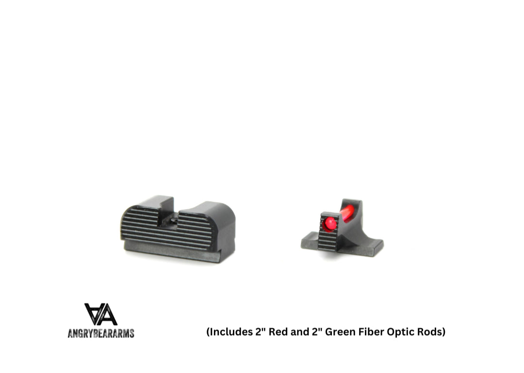 CZ P-09 NOCTURNE sport sights with fiber optics