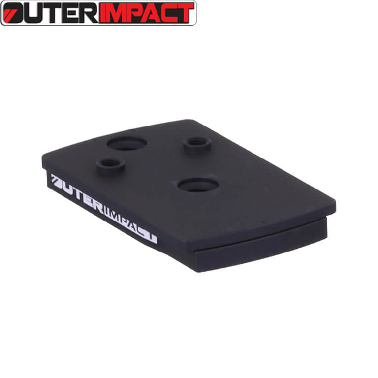 Smith & Wesson M&P Shield Plus Optics Ready plate | Holosun K-series footprint Outer Impact