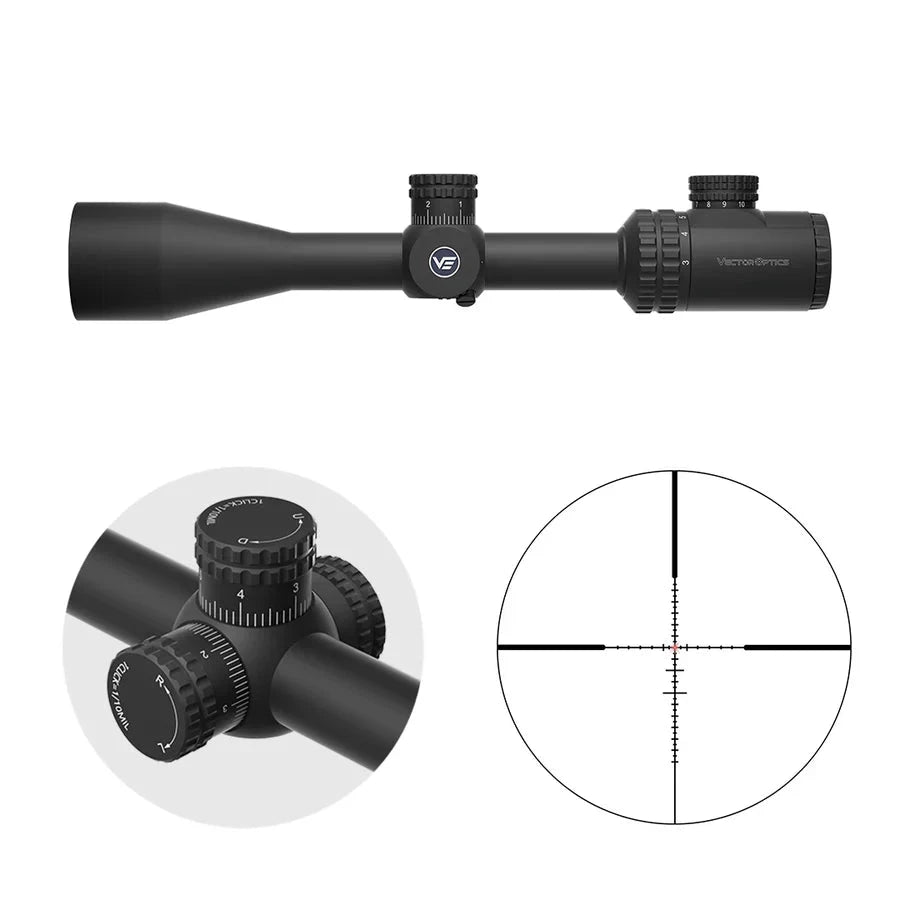 Vector Optics Hugo 3-12x40i Fiber Reticle riflescope Vector Optics
