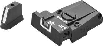 CZ P-07 CZ P-09 sights | white lines
