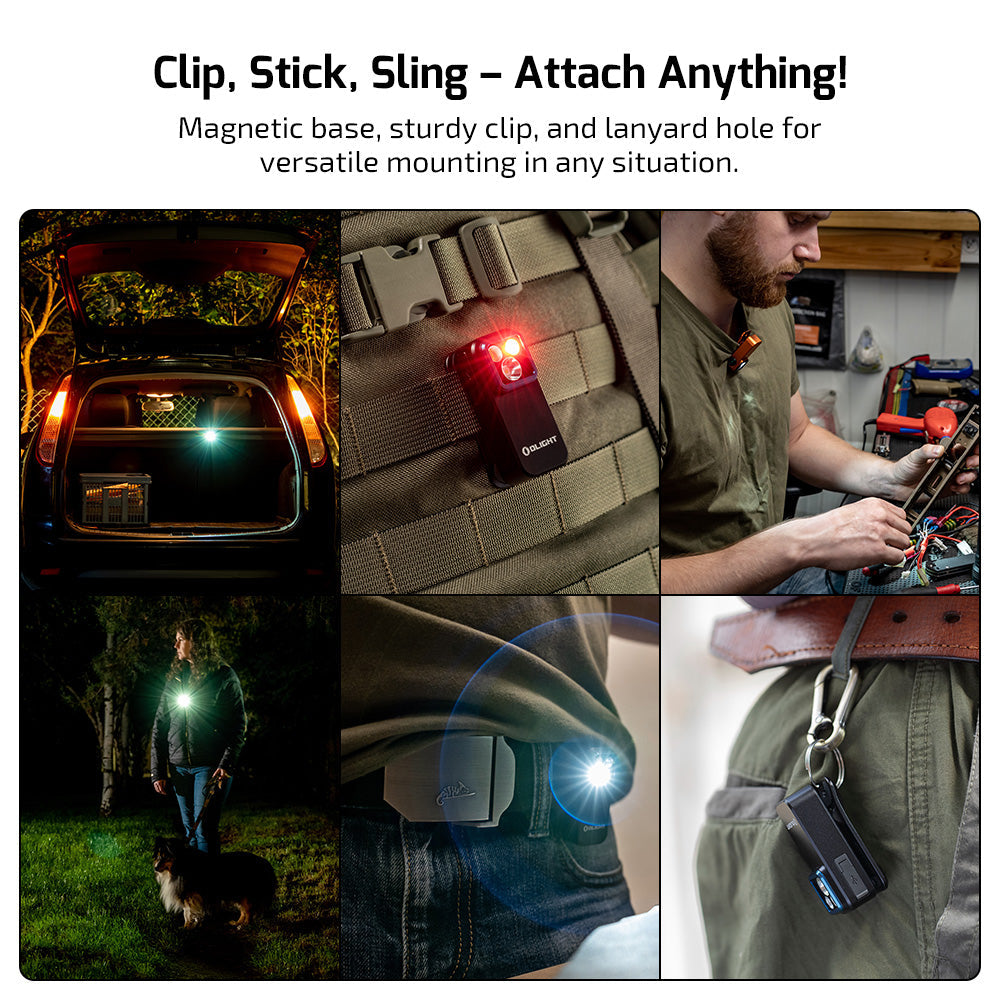 Olight Oclip Pro | multifunctional clip flashlight | 500 lm