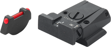 Ruger P91 - P97 adjustable sights | fiber optic