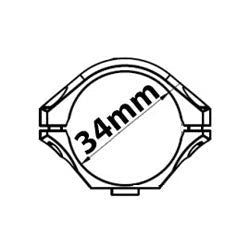 34 mm Blaser scope rings