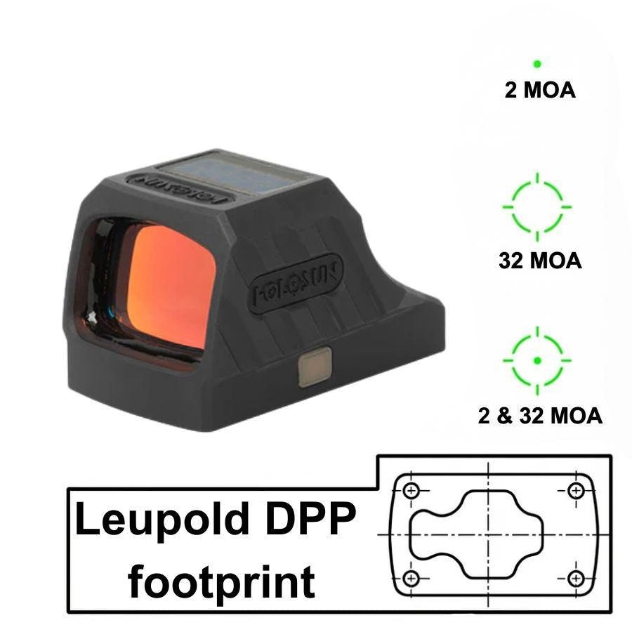 Optics ready plates with Leupold Delta Point Pro footprint – Optics Spot