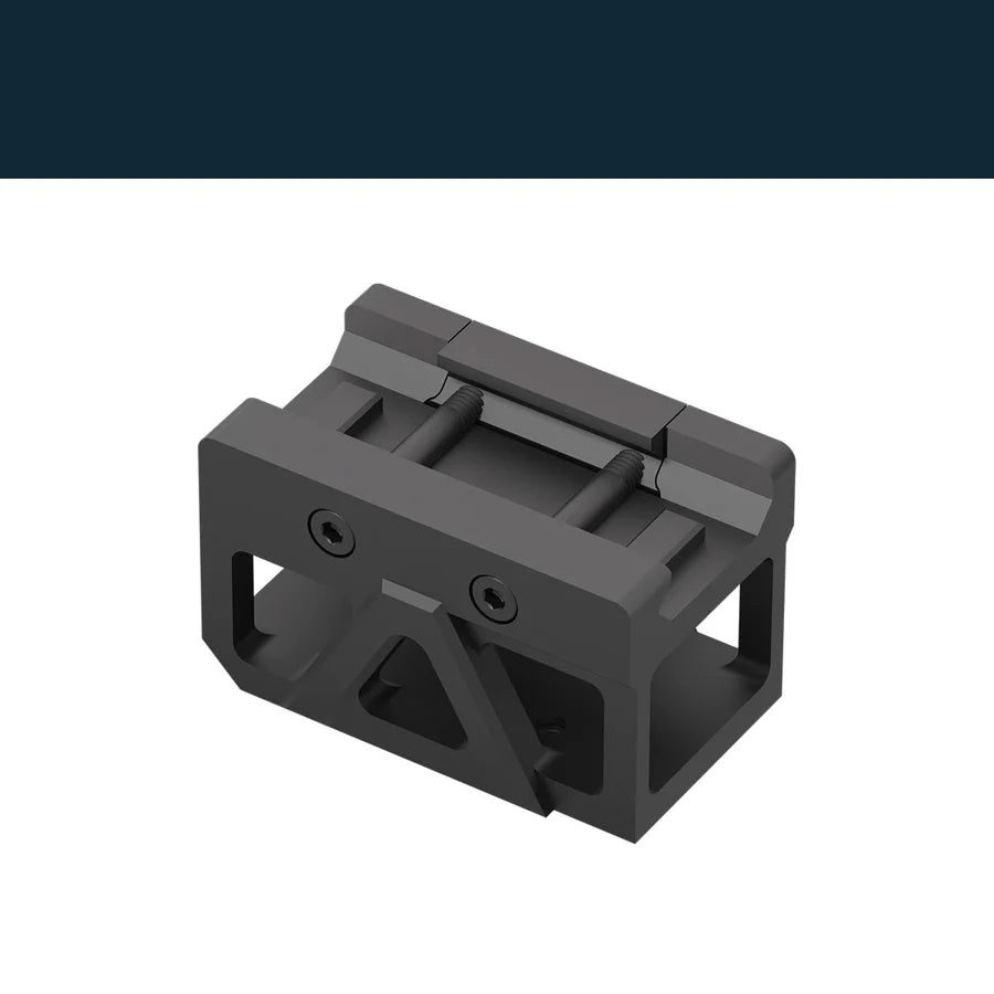 Picatinny red dot mount with raiser [32 mm] | C-More RTS footprint