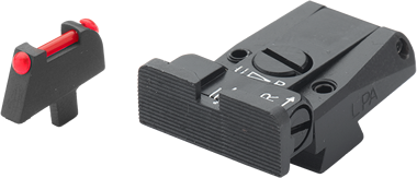 1911 [G.I. Cut] adjustable sights | fiber optic