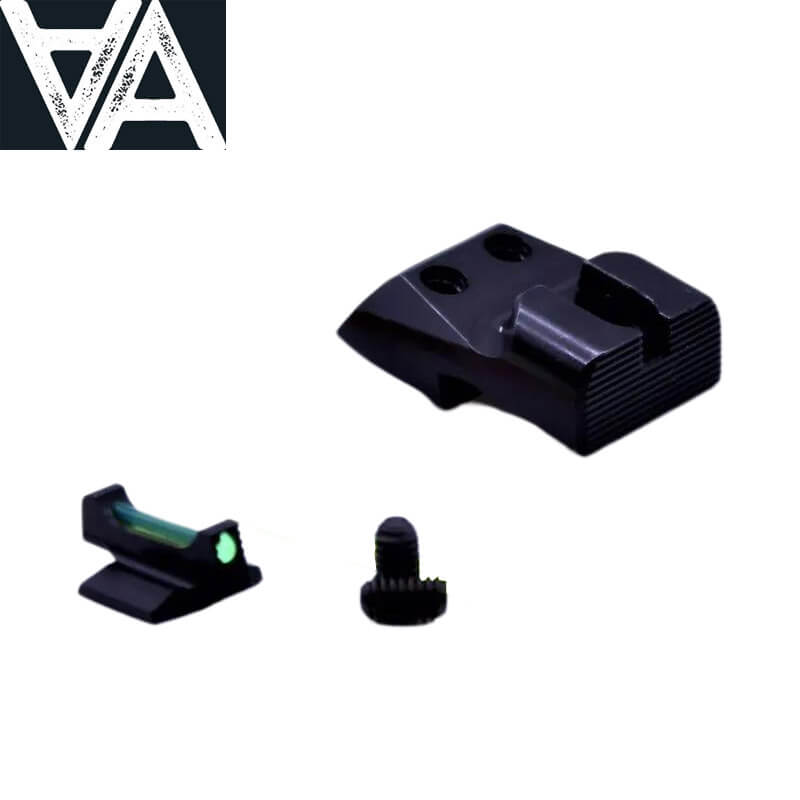 1911 Novak sport sights with fiber optics