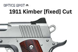 1911 [Kimber Fixed Cut] red dot mount | type S [RMSc, DPP, K-series footprint] EGW