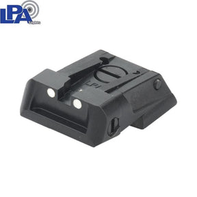 1911 [Novak Cut] adjustable rear sight | with white dots