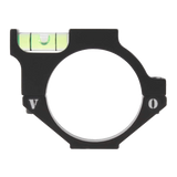 1 inch [25.4 mm] offest bubble level for rifle scope