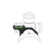 Bubble levels for rifle scope