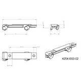1 inch scope rings [25,4mm] | short Blaser base