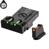 CZ 75B CZ P-01 CZ 75 SP-01 adjustable sights with fiber optics | type B