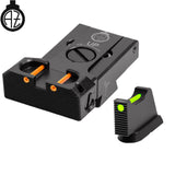 CZ 75B CZ P-01 CZ 75 SP-01 adjustable sights with fiber optics | type B