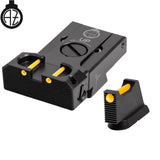 CZ 75B CZ P-01 CZ 75 SP-01 adjustable sights with fiber optics | type B