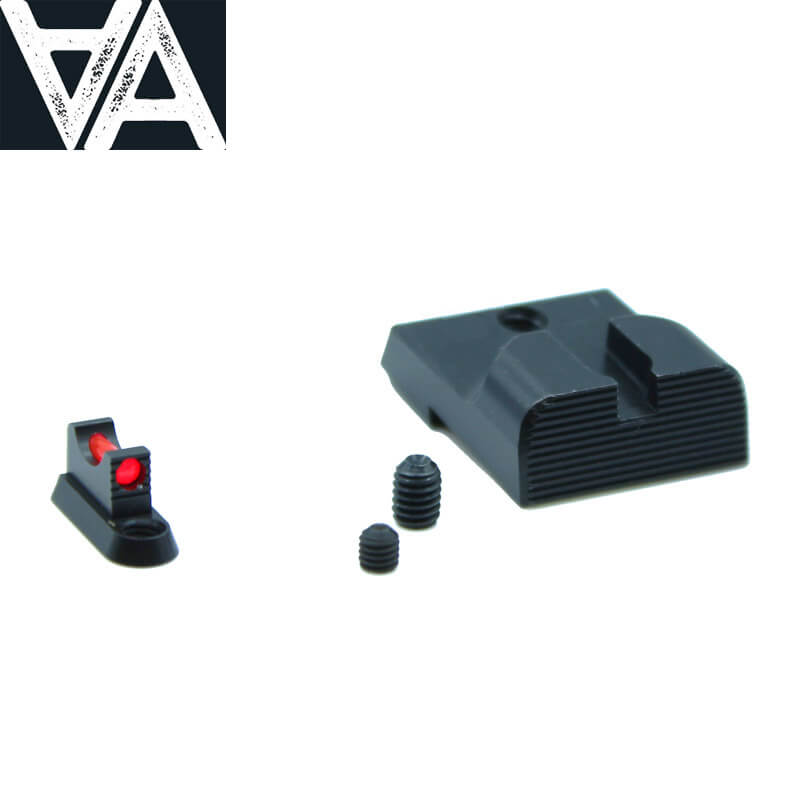 CZ P-07, CZ P-09 sport sights with fiber optics