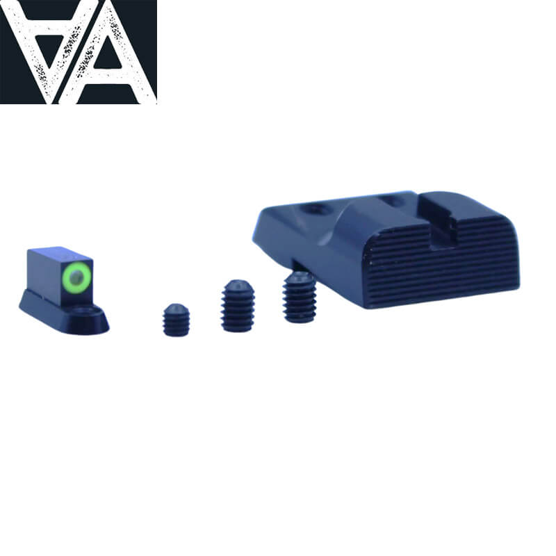 CZ P-10 night sights with tritium