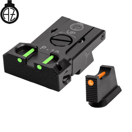 CZ P-10 adjustable sights with fiber optics | type B