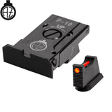 CZ P-10 adjustable sights with fiber optics | type A
