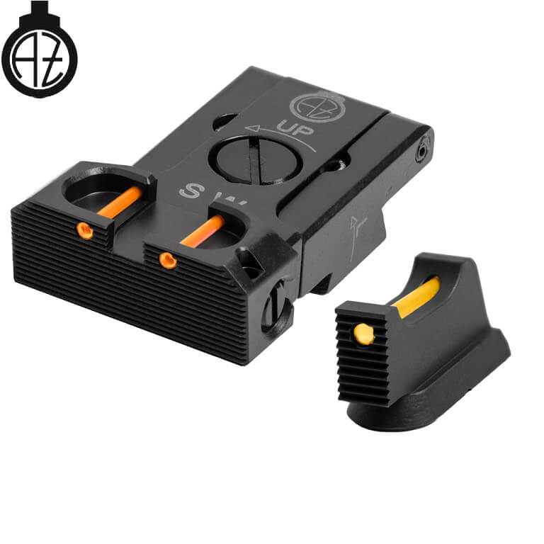 CZ Shadow 2, CZ 75 SP-01 Shadow adjustable sights with fiber optics | type B Optics Spot