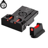 CZ Shadow 2, CZ 75 SP-01 Shadow adjustable sights with fiber optics | type B Optics Spot