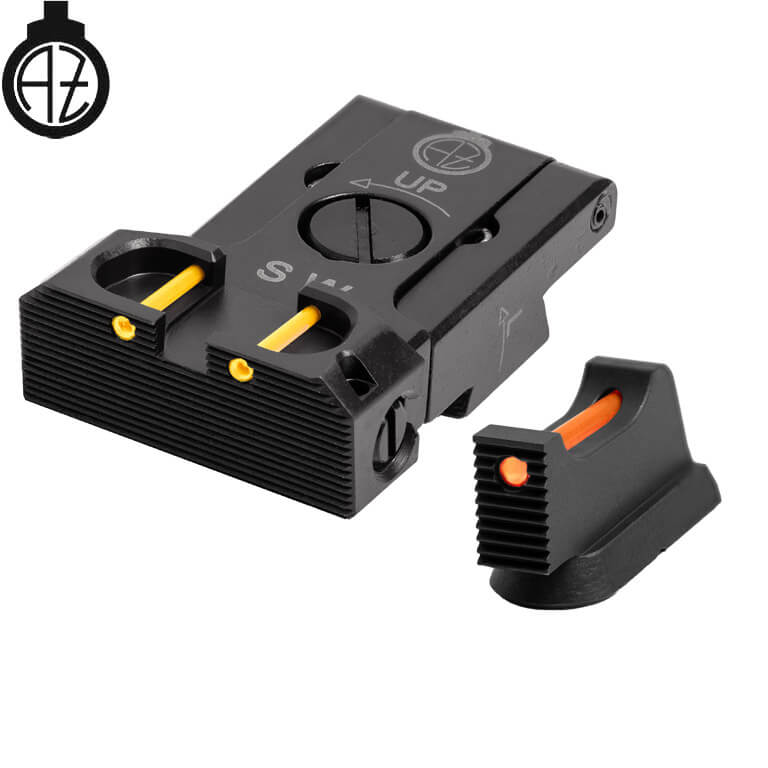 CZ Shadow 2, CZ 75 SP-01 Shadow adjustable sights with fiber optics | type B Optics Spot