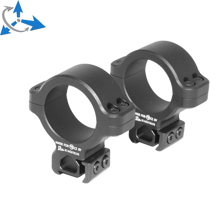 CZ 457 scope rings for dovetail | 30mm