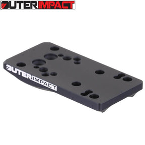 CZ 75 [75B 75 SP-01 P-01] red dot mount | type C [RMR RTS Docter footprint]
