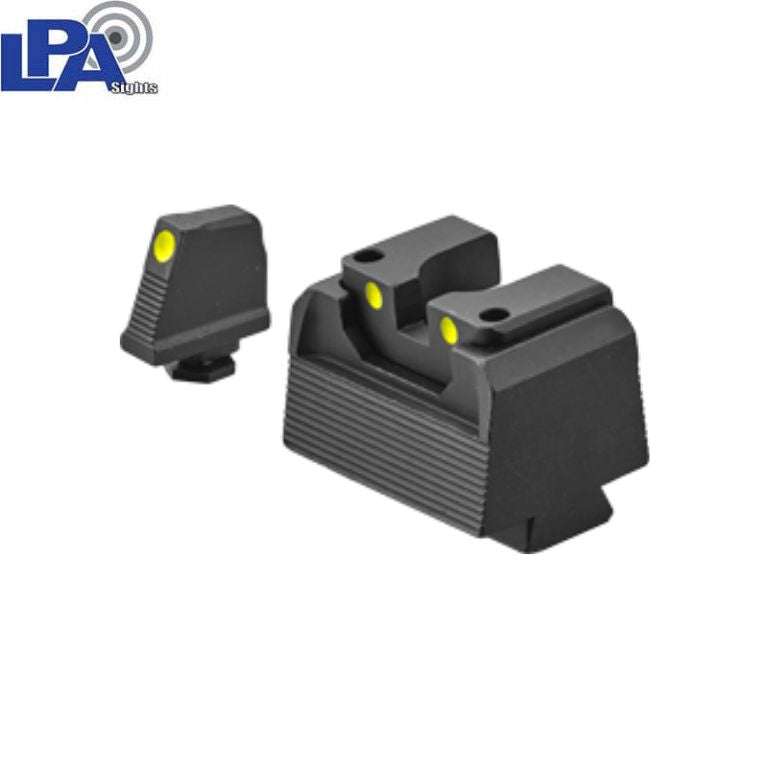 CZ Shadow 2 Carry semi-adjustable tall sight set | with luminescent dots