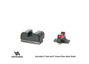 CZ Shadow 2 Carry sights | with fiber optics