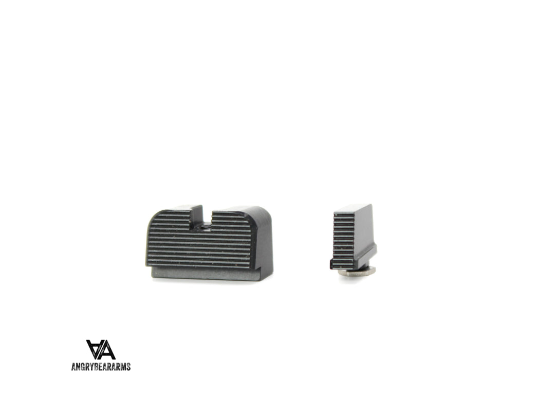 Tall sights for Glock MOS [G17 MOS G19 MOS & other] | blank