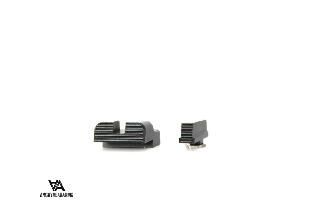 Glock Slimline [G42, G43, G43X, G48] low grooved sights