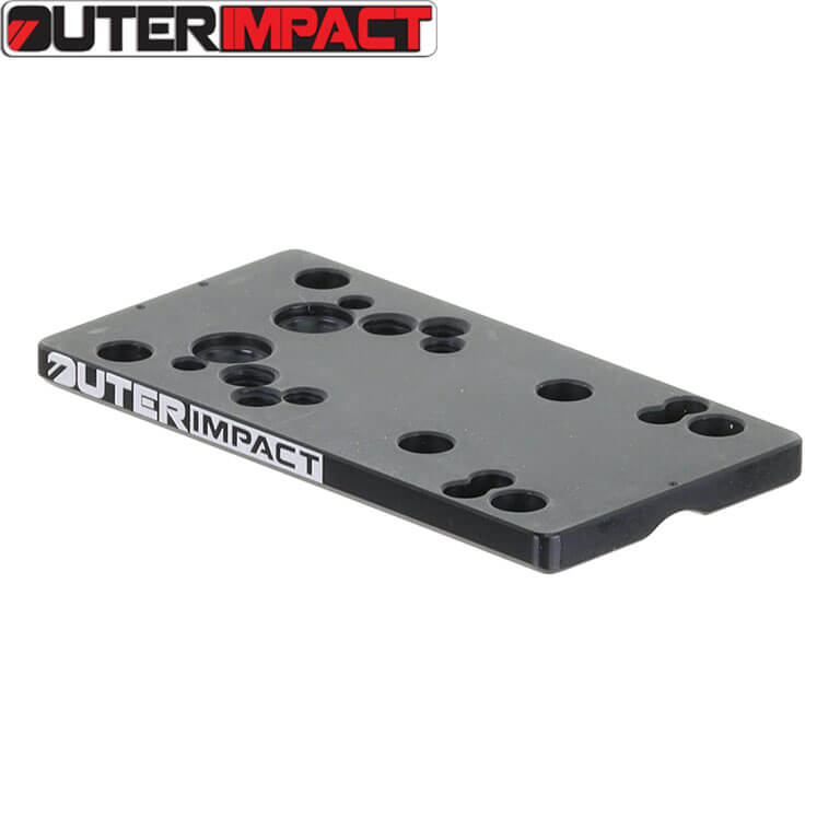 Glock 17, Glock 19, Glock 26 red dot mount universal | type C