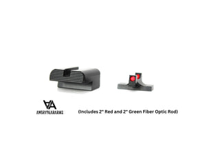 HK USP low sights | with fiber optics