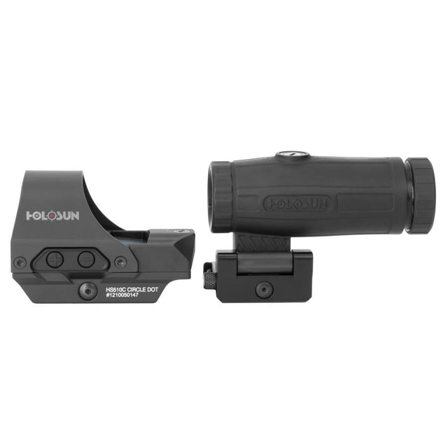 Holosun 510C [green] + HM3X magnifier