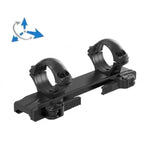 Modular scope rings system for Picatinny [configurator] - 1 inch [25.4 mm] / Low / Tactical long base (one-piece)