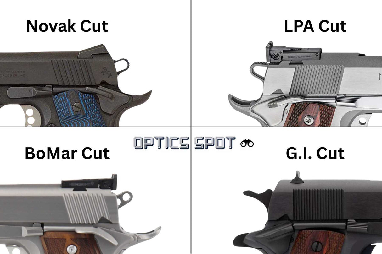 1911 [G.I. Cut] red dot mount | Trijicon RMR footprint EGW