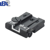 Ruger Mark adjustable rear sight | with white lines