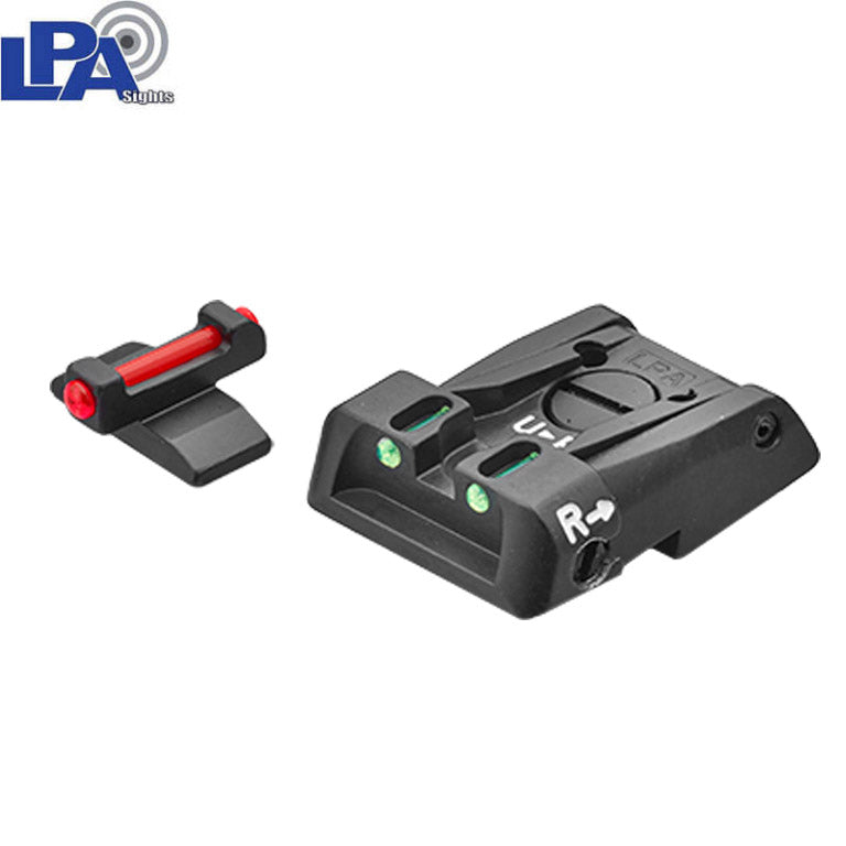 Beretta 92X Performance adjustable sights | with fiber optics
