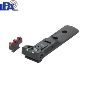 S&W revolver [686 629 19 66 586 & other] adjustable sights [spring-front sight] | with fiber optics