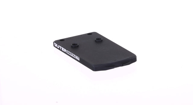 Sig P320 [models with removable rear sight] Optics Ready plate | type S [RMSc, DPP & K-series footprints]