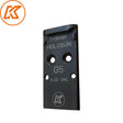 Steel red dot plate for Glock MOS | Trijicon RMR footprint