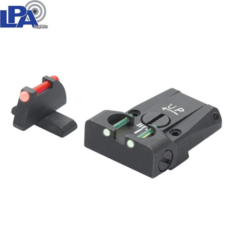 Springfield [XD,XDM] & HS Produkt [XDM HS-9 SF19] adjustable sights | with fiber optics