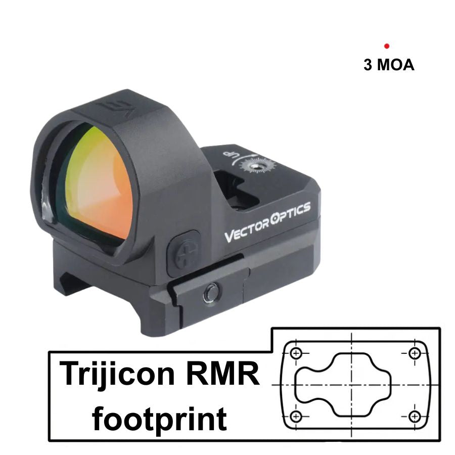 Vector Optics Frenzy 1x22x26 MOS red dot – Optics Spot