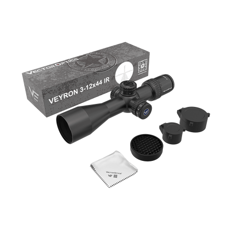 Vector Optics Veyron 3-12x44IR SFP compact rifle scope