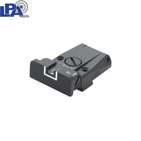 Walther Q5 Match SF adjustable rear sight | with white lines