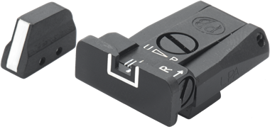 Beretta [92 96 98 M9A1] adjustable sights | white lines