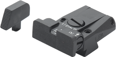 Browning Hi-Power Vigilante adjustable sights | blank